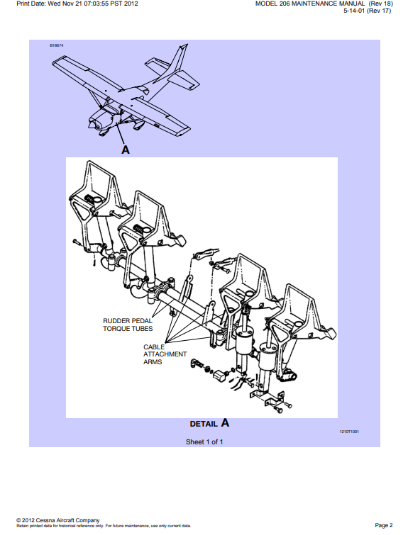 Cessna 206 Maintenance Manual (Digital PDF) - Image 4