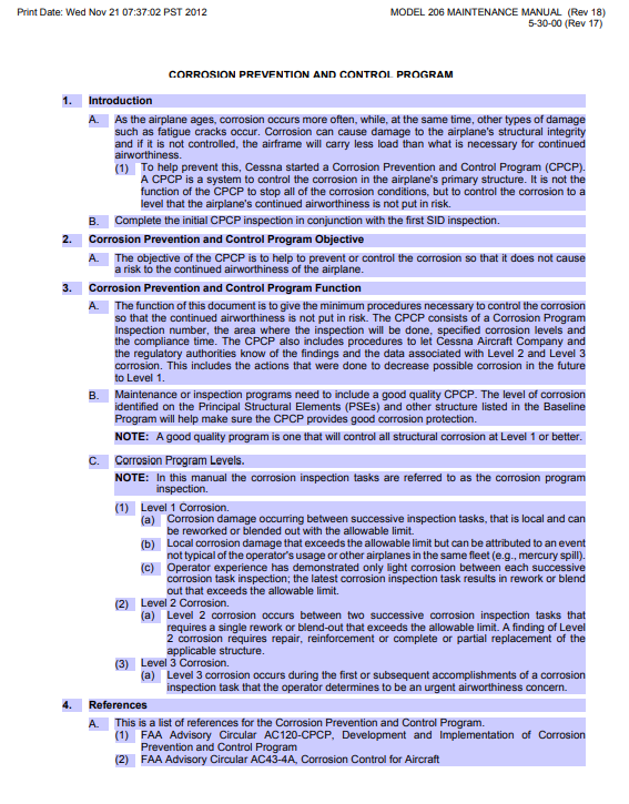 Cessna 206 Maintenance Manual (Digital PDF) - Image 7