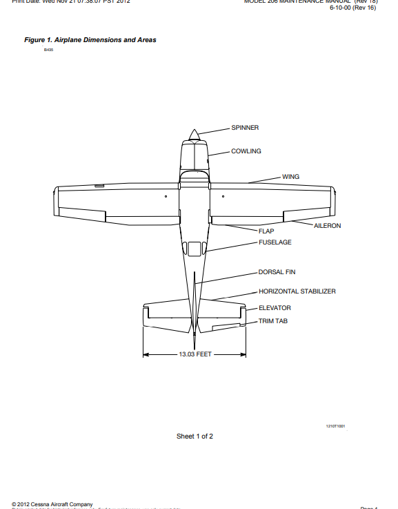 Cessna 206 Maintenance Manual (Digital PDF) - Image 9