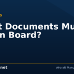What Documents Must Be On Board? - Flycampus