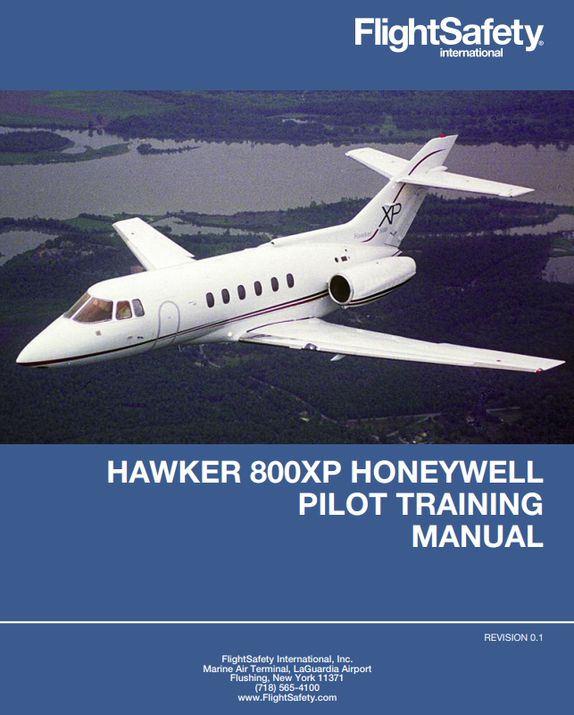 Honeywell Hawker 800XP Avionics and Aircraft Systems Manual (Digital PDF)