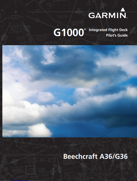 Garmin G1000 Integrated Flight Deck Pilot’s Guide – Beechcraft A36/G36 (Digital PDF)