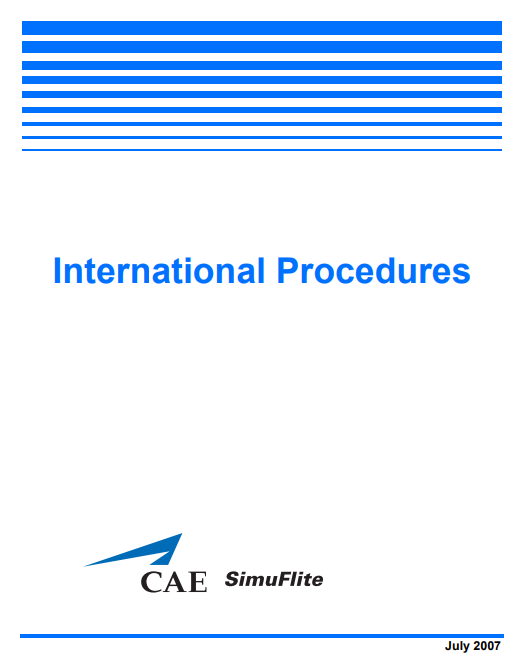 International Procedures – CAE (Digital PDF)