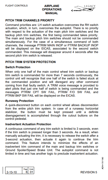 Embraer Legacy Airplane Operations Manual Volume 2 (Digital PDF) - Image 7